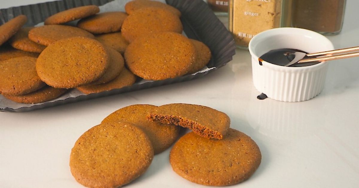 susan joy's ginger snap biscuits