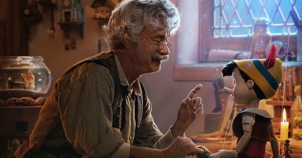 Pinocchio with Tom Hanks - Movie Images